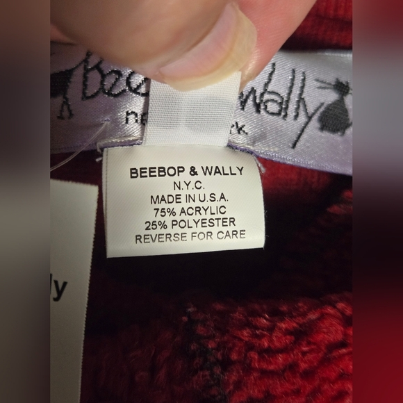 NWT Beebop & Wally NYC Hooded Fleece Mod Minimalist Dress, Large - Picture 4 of 4